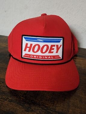 Hooey Original Red Snapback New